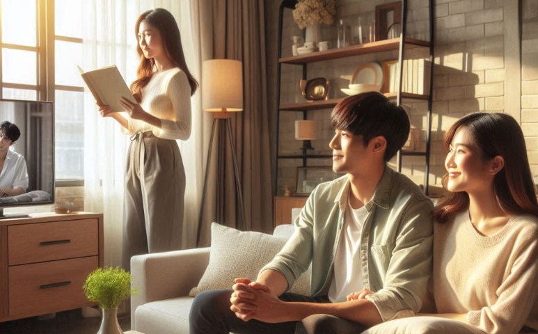 Ilustrasi Pasangan. (Bing)