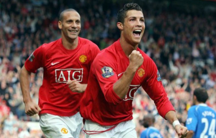Cristiano Ronaldo saat berseragam Manchester United
