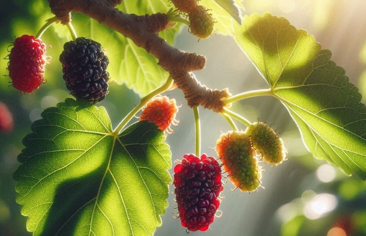 Ilustrasi Murbei. (Bing)