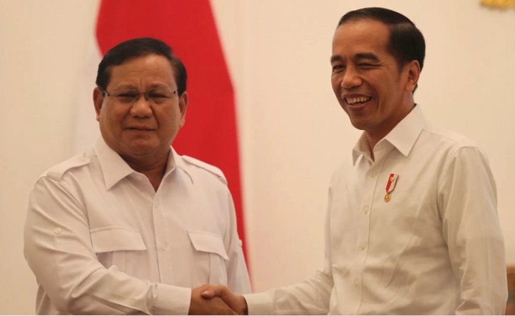Prabowo Subianto dan Joko Widodo. (Raka Denny/Jawa Pos)