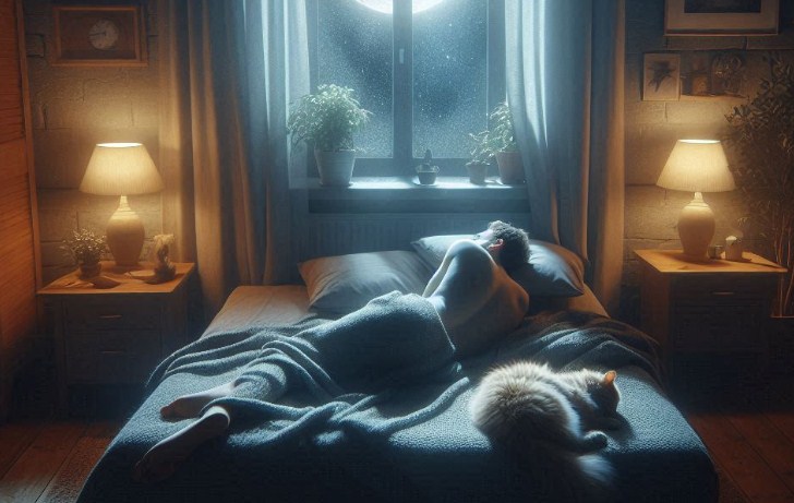 Ilustrasi Tidur. (Bing)