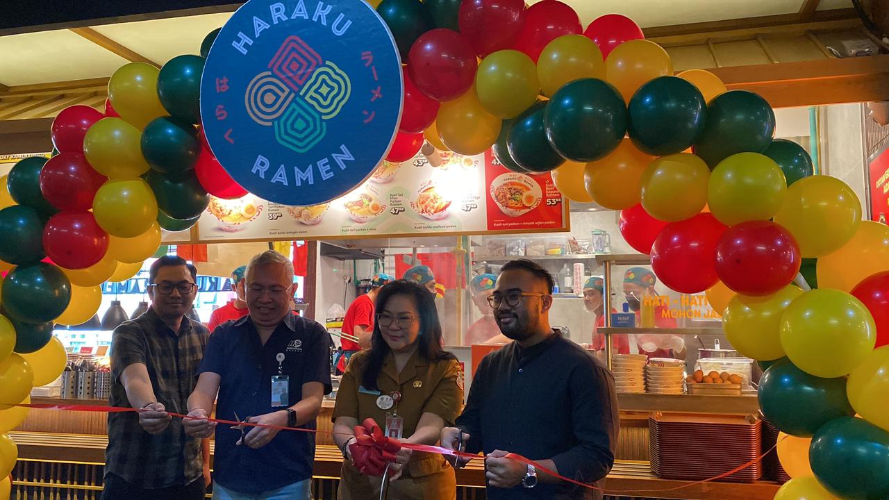 Grand Opening Haraku Ramen akhirnya di Megamall Manado, Selasa&nbsp;(13/8)