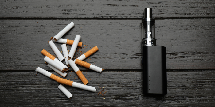 Ilustrasi Rokok dan Vape