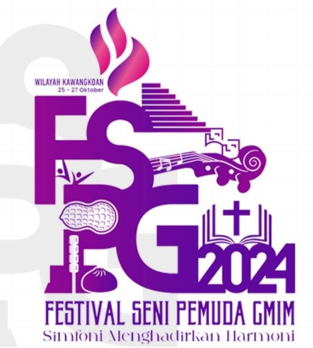 Logo Festival Seni Pemuda GMIM (FSPG) 2024