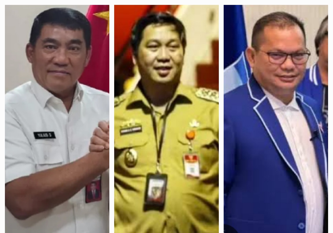Yulius Silvanus Komaling, Steven Kandouw dan Elly Engelbert Lasut.