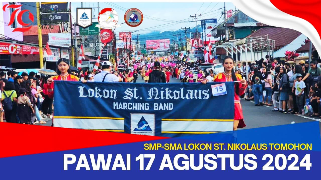 MEMUKAU: Penampilan Tim Marching Band Losnito yang kali ini gabungan siswa SMP-SMA sukses menuai apresiasi penonton. Dok Tri Lokon