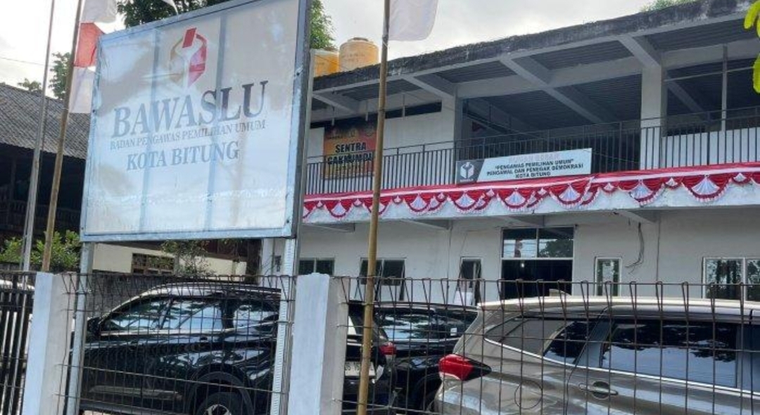 Kantor Bawaslu Kota Bitung.