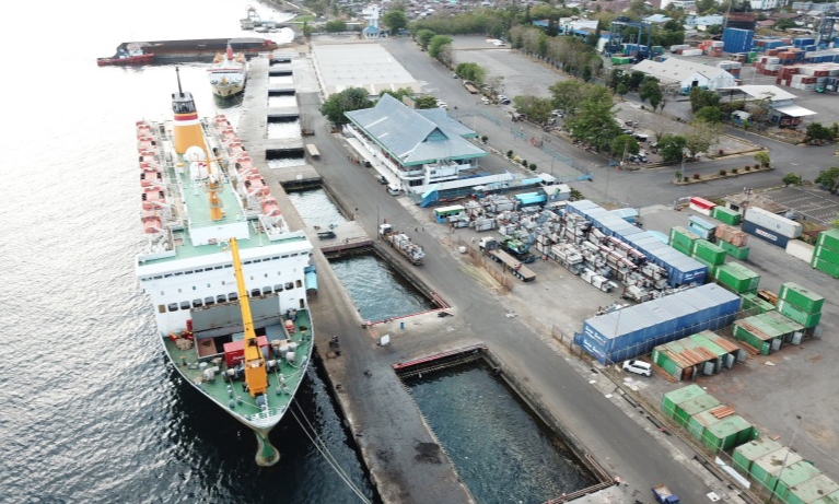Pelabuhan Bitung.(Dok Istimewa)