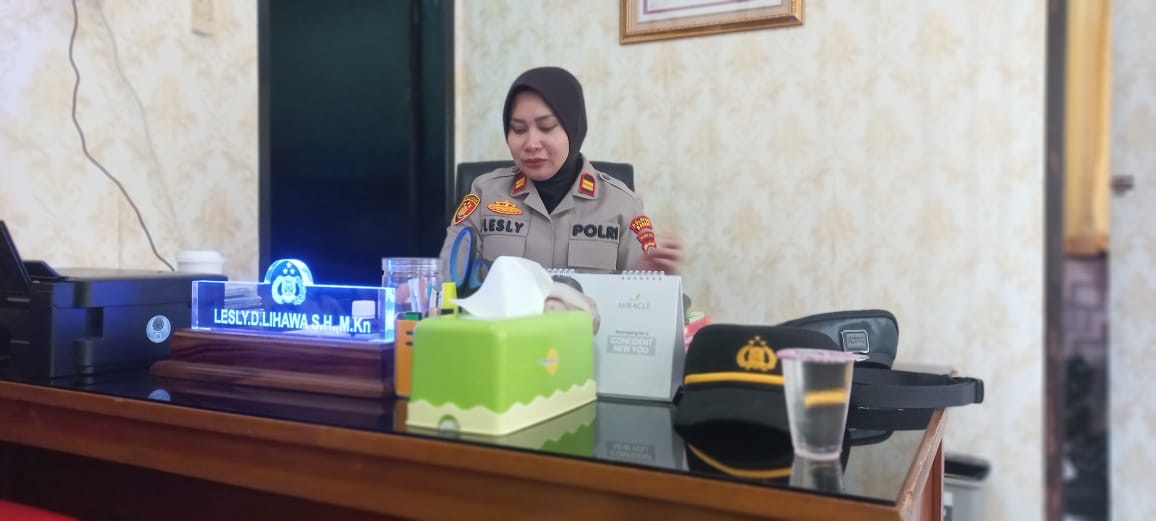 Kapolsek Mapanget Lesti Lihawa SH MH