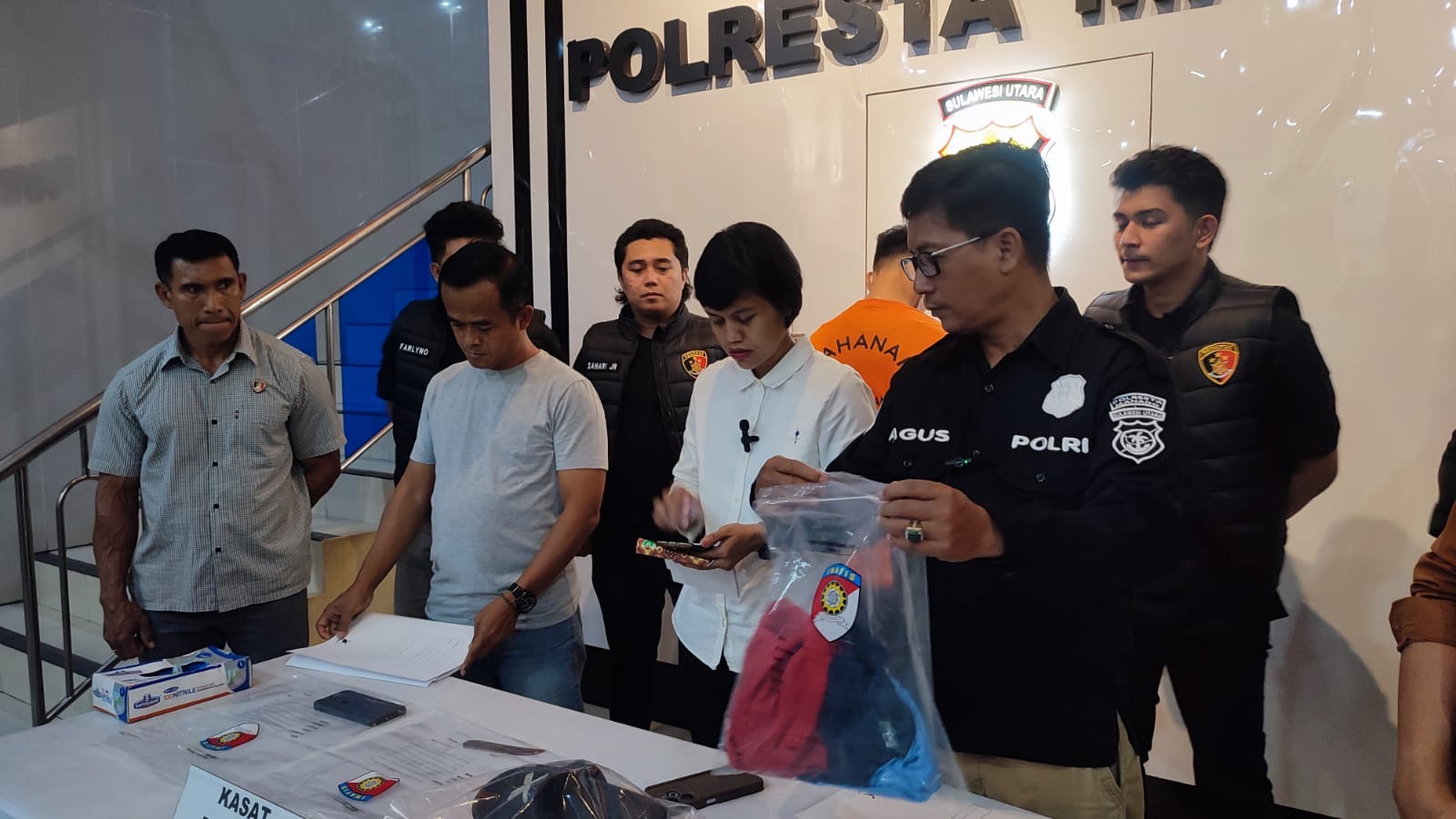 KETERANGAN resmi pihak kepolisian atas kasus pembunuhan di Mapanget