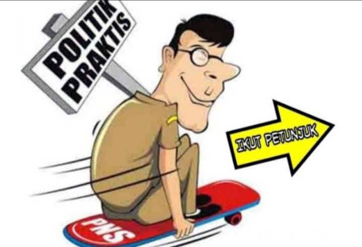 Ilustrasi netralitas PNS.(Dok Istimewa)