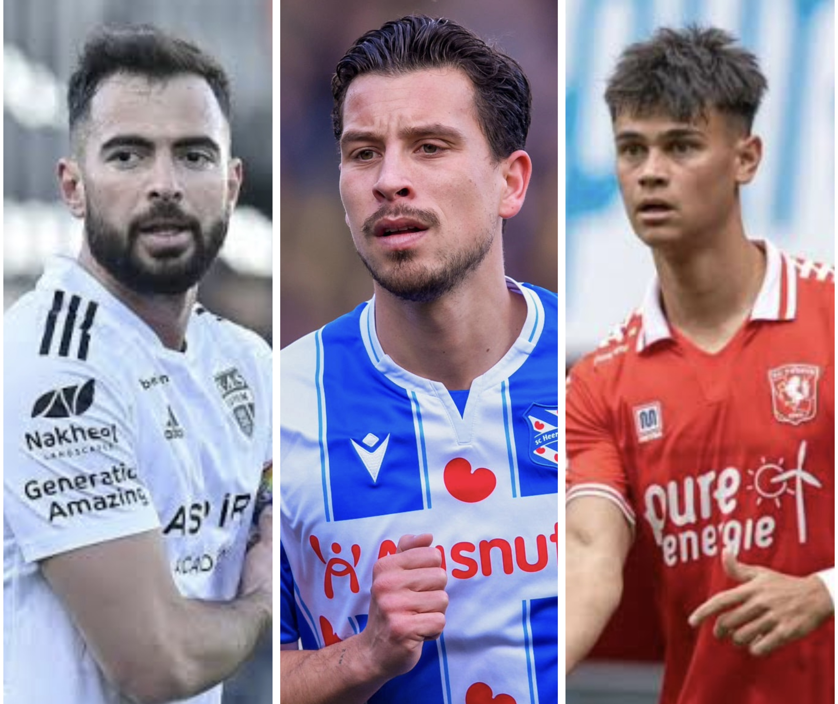Kiri-Kanan: Jordi Amat, Tom Haye, Mees Hilgers