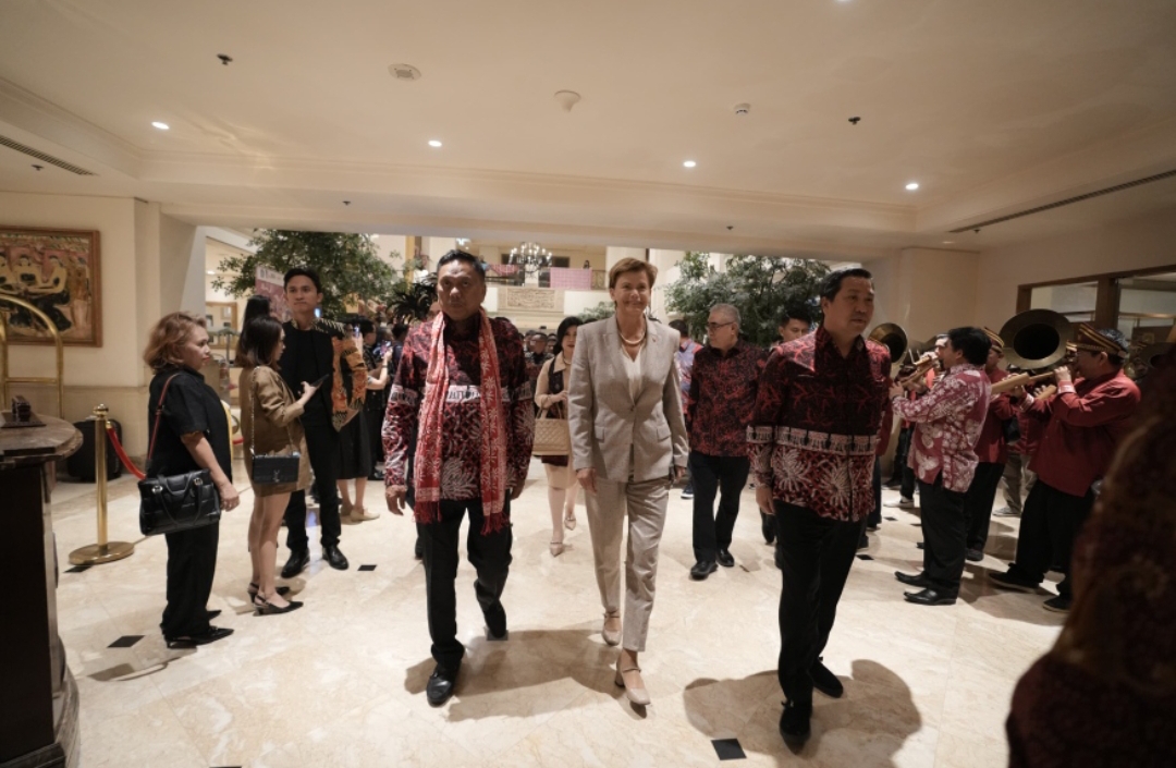 Momentum indah pembukaan Discover North Sulawesi akhir pekan lalu dari Hotel Borobudur Jakarta.