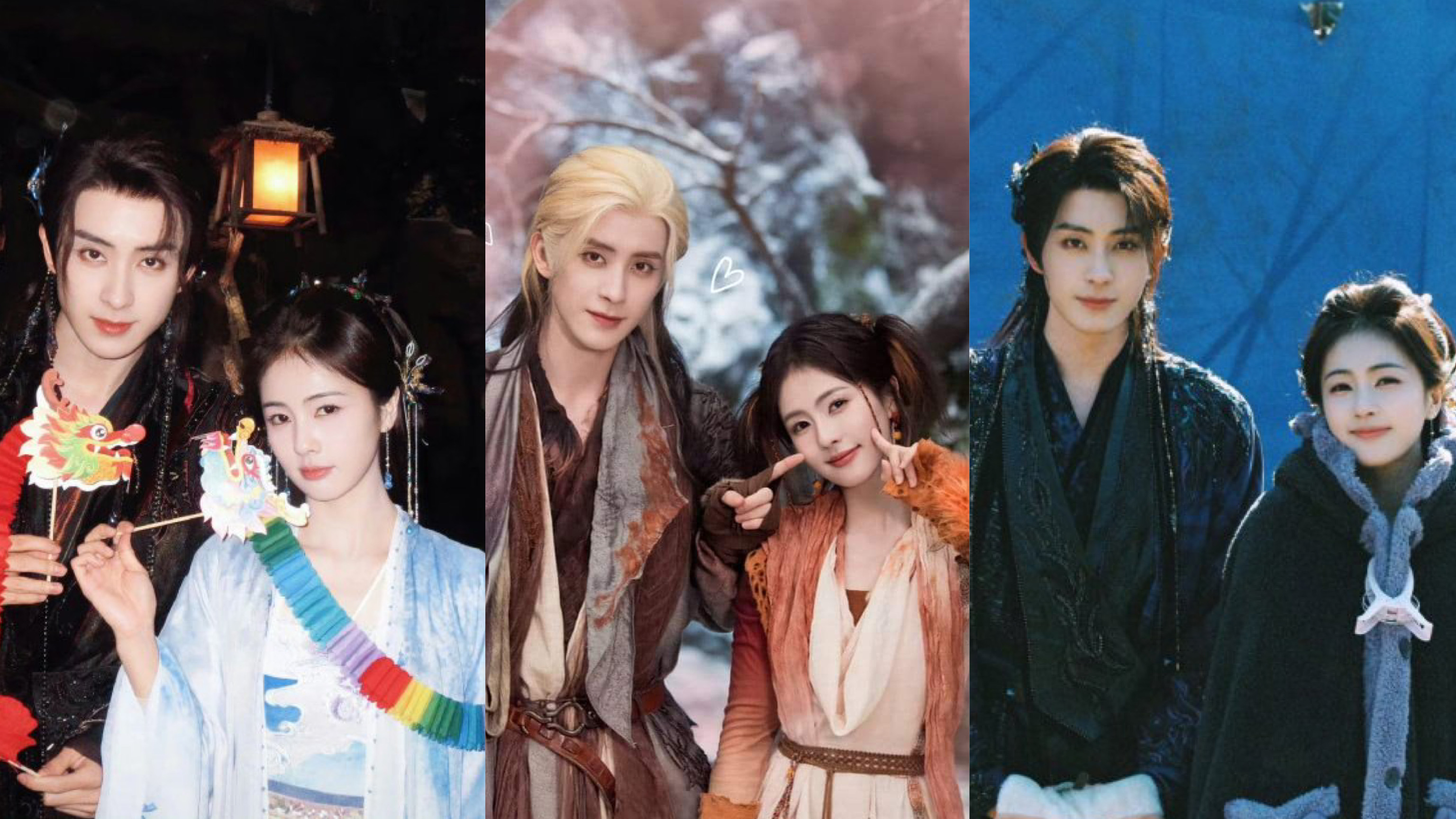Ao Ruipeng dan Bai Lu dalam drama china "Moonlight Mystique" (credit: mydramalist)