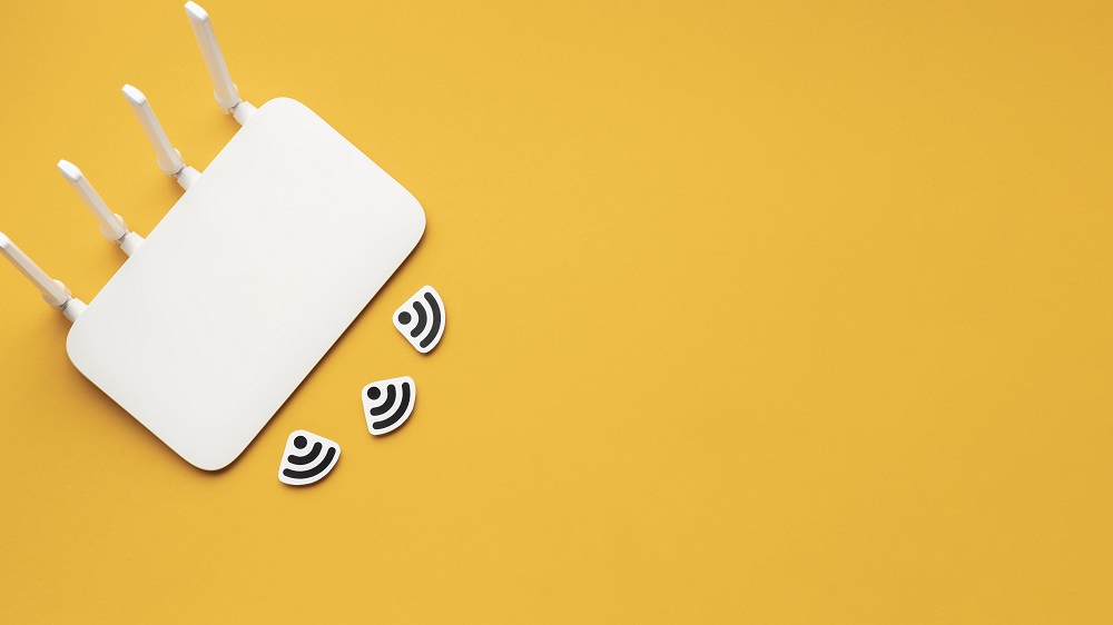 Ilustrasi router WiFi  (foto: Freepik.com)