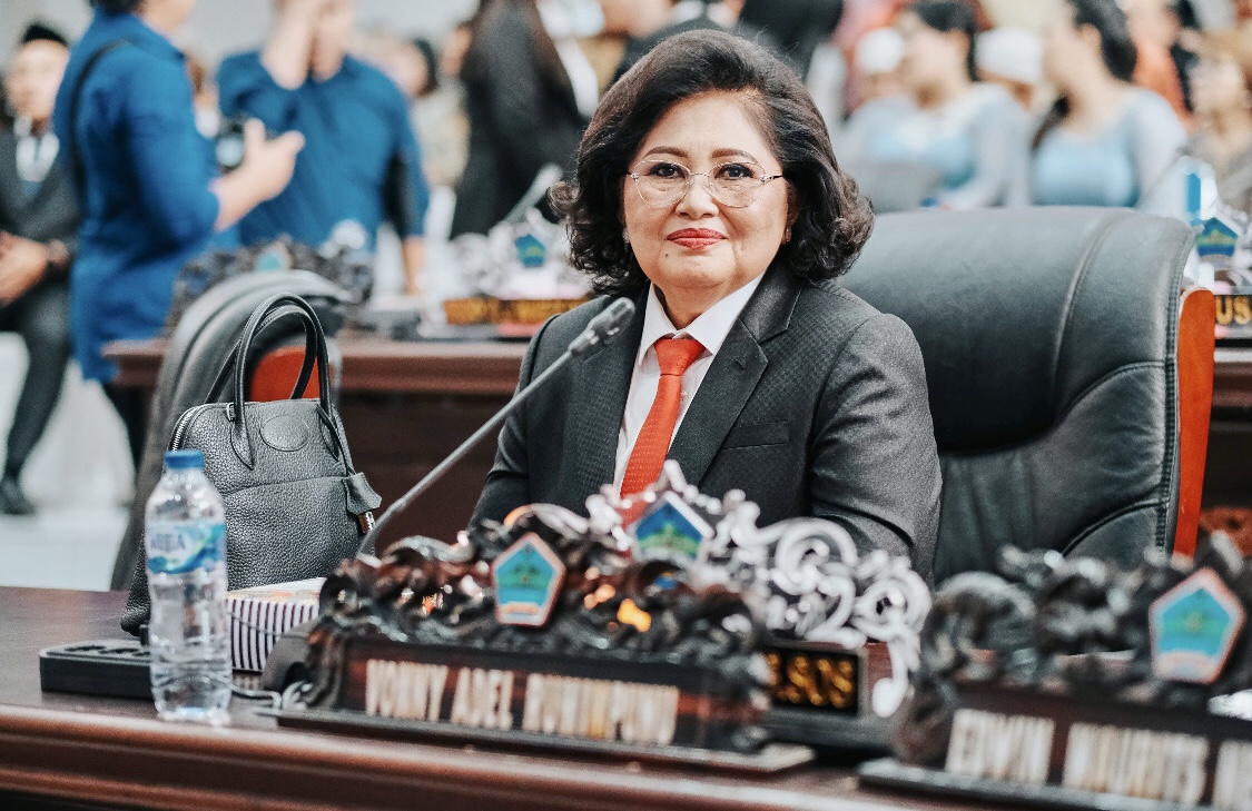 Vonny A Rumimpunu,&nbsp;Ketua Sementara DPRD Minahasa Utara