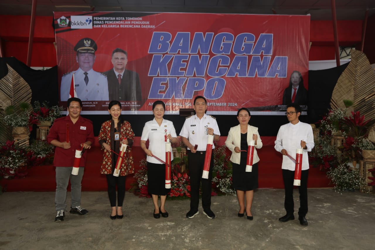 Opening Ceremony Bangga Kencana Expo Tahun 2024 di Kota Tomohon, belum lama ini. Dok istimewa