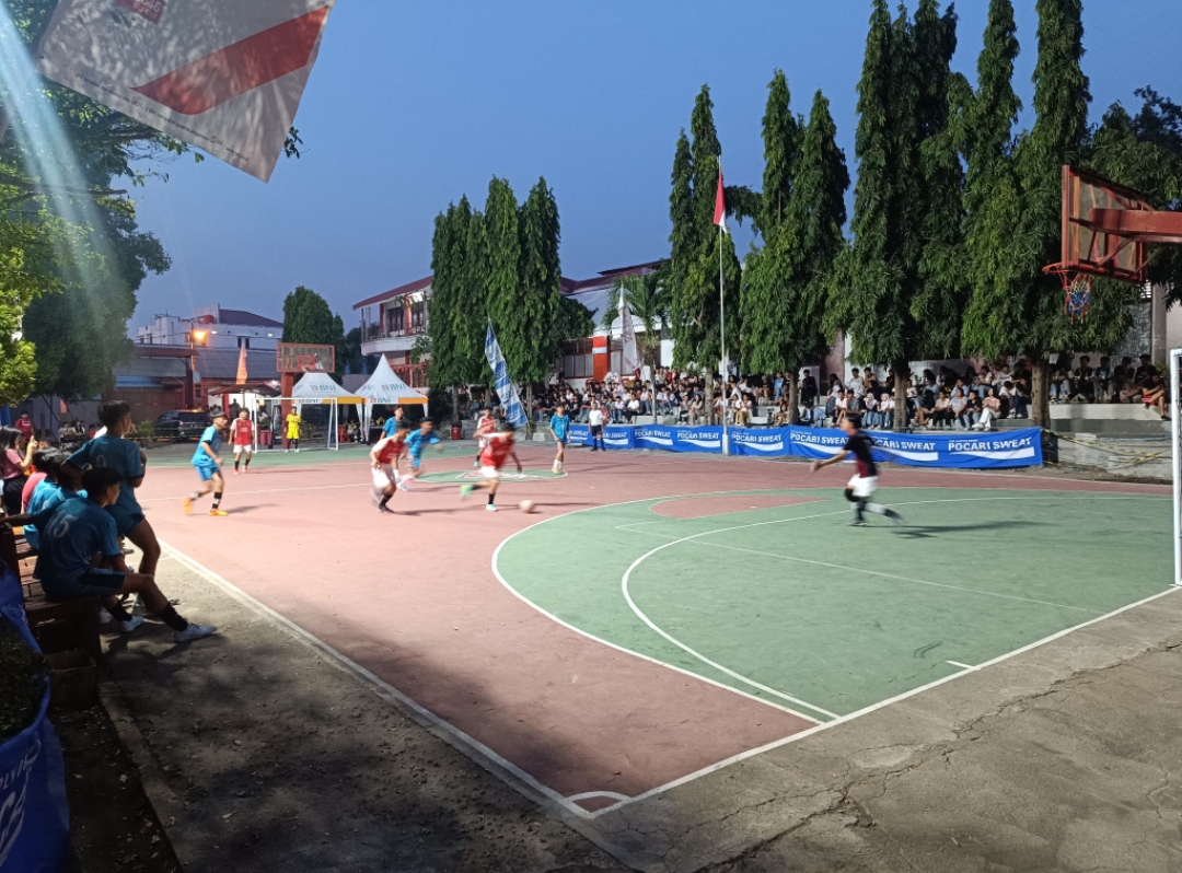 Perlombaan futsal mulai panas di hari pertama Smanix Cup 2024 kemarin