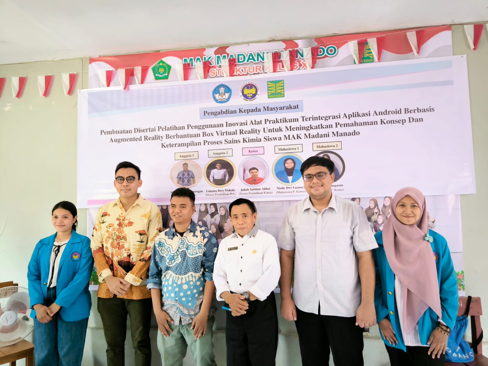 Pengabdian Kepada Masyarakat Tim Dosen dan Mahasiswa Unima