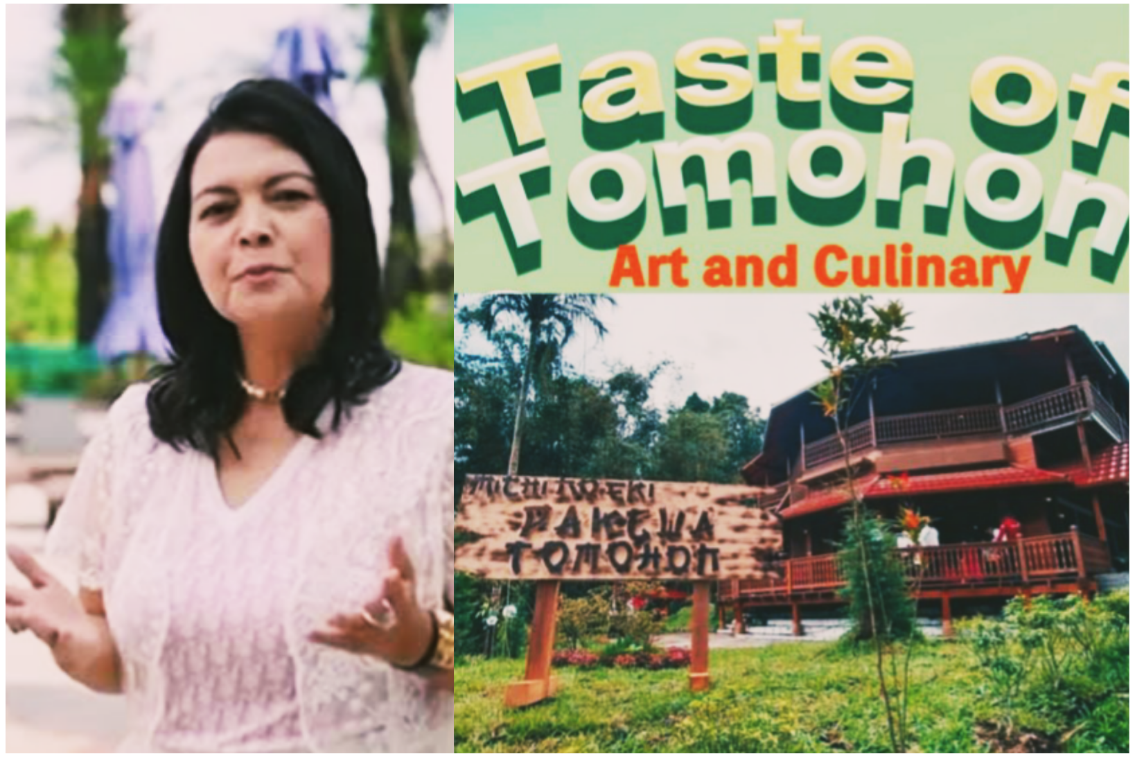 MERIAH: Vonny J Pangemanan bersama jajaran siap menampilkan suasana akhir pekan seru di gelaran Taste of Tomohon Art and Culinary. Dok istimewa