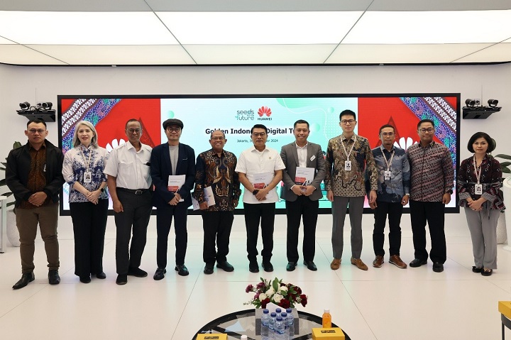 Diskusi bertajuk "Menemukan Cakrawala Baru Menuju Talenta Digital Emas Indonesia"  yang dihadiri tokoh-tokoh penting, termasuk Kepala Kantor Staf Presiden (KSP), Jenderal (Purn.) Dr. Moeldoko.