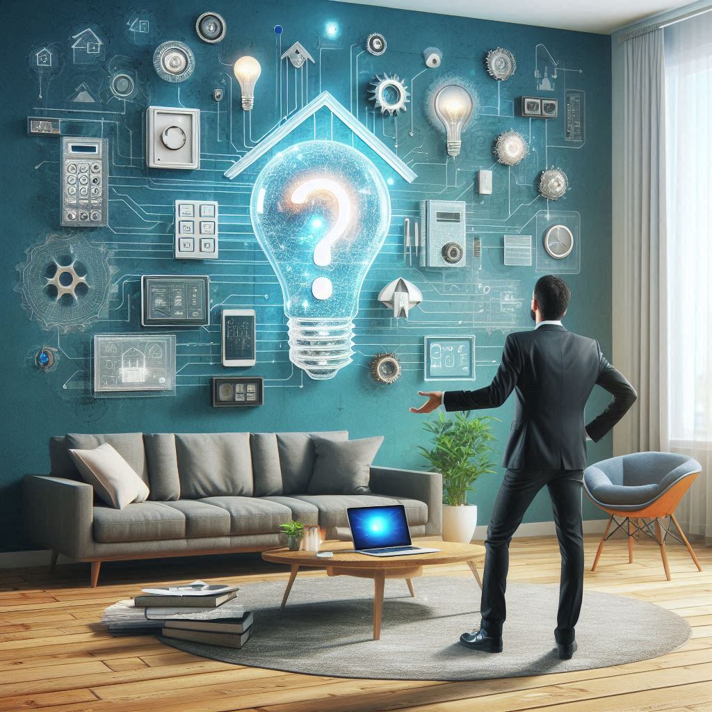 Ilustrasi Smart Home.