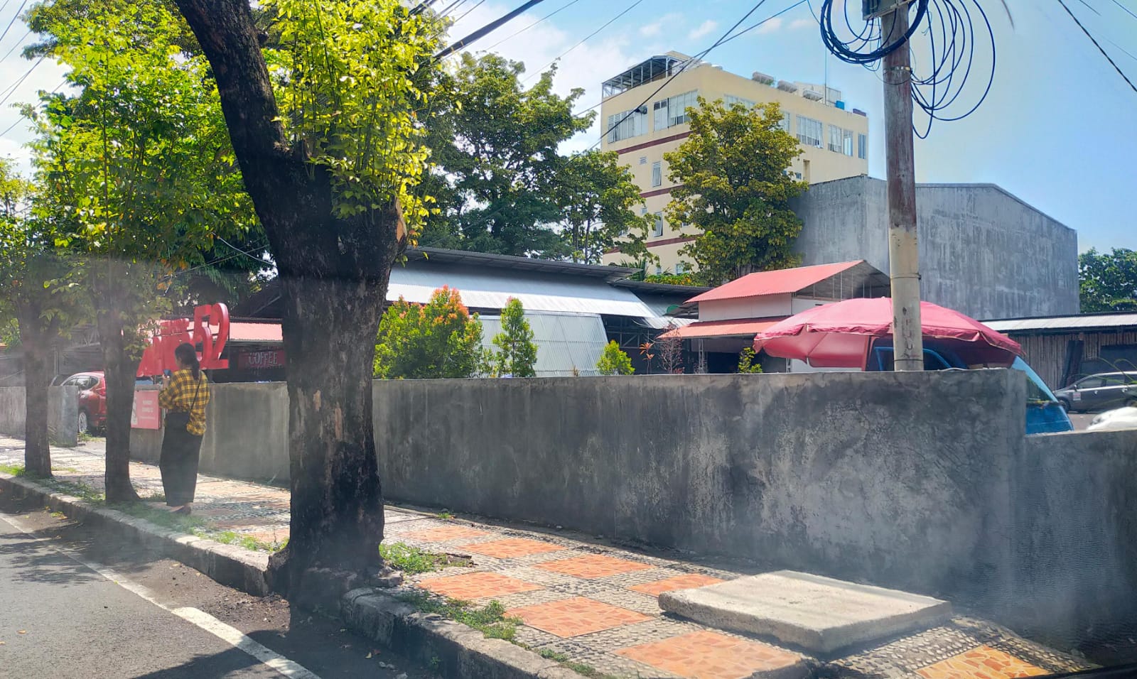 Lokasi tanah Wisma Sabang di Sario.