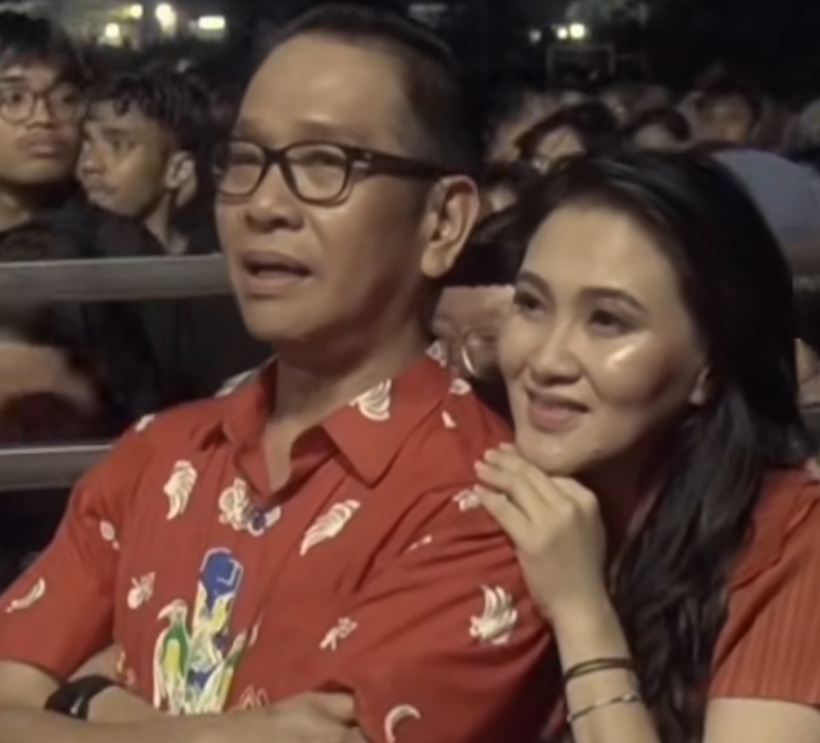 Almarhum Benny Laos dan Istrinya Sherly Tjoanda