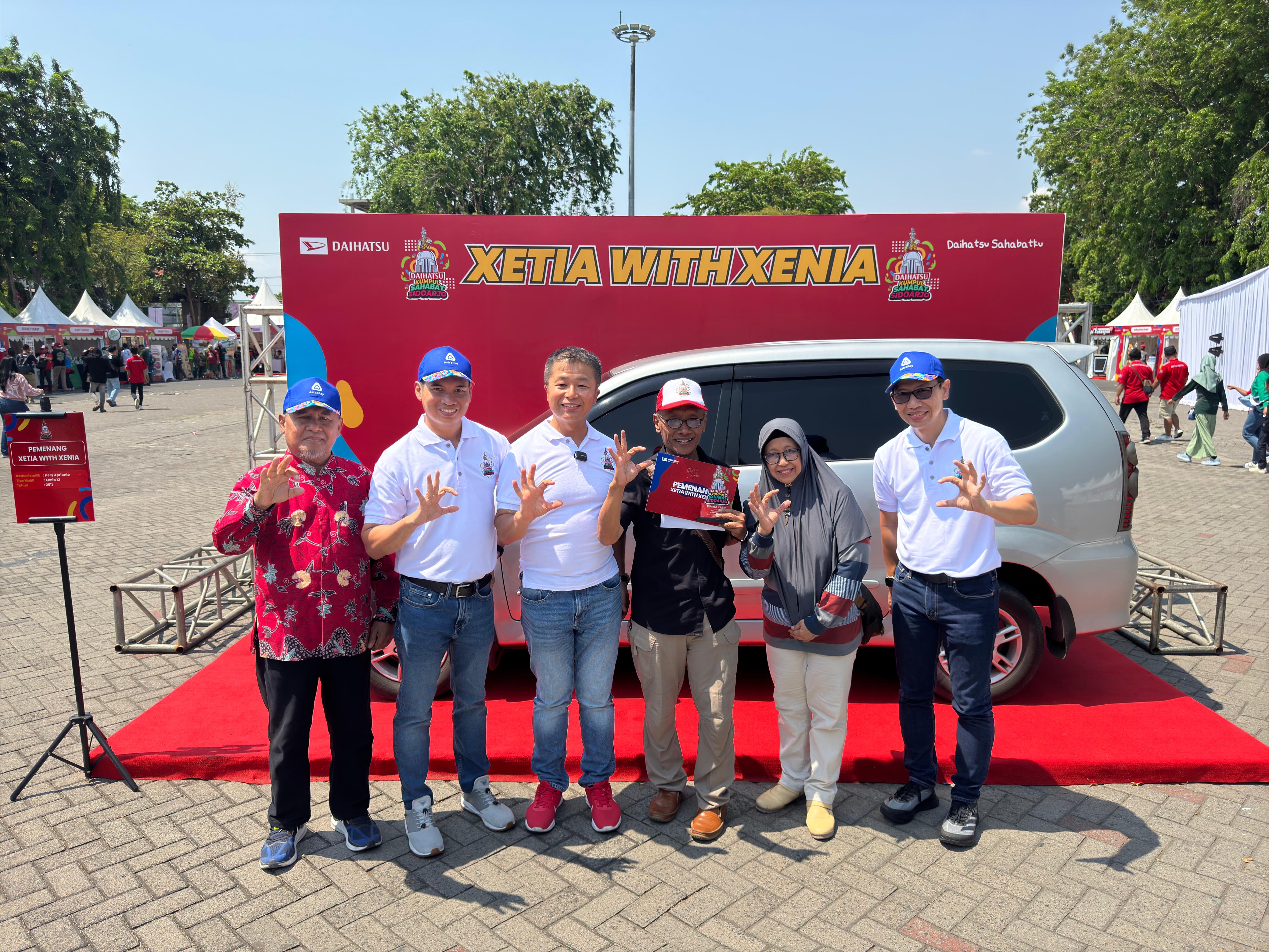 Apresiasi Daihatsu dan PMI Sidoarjo kepada Pemenang Xetia With Xenia