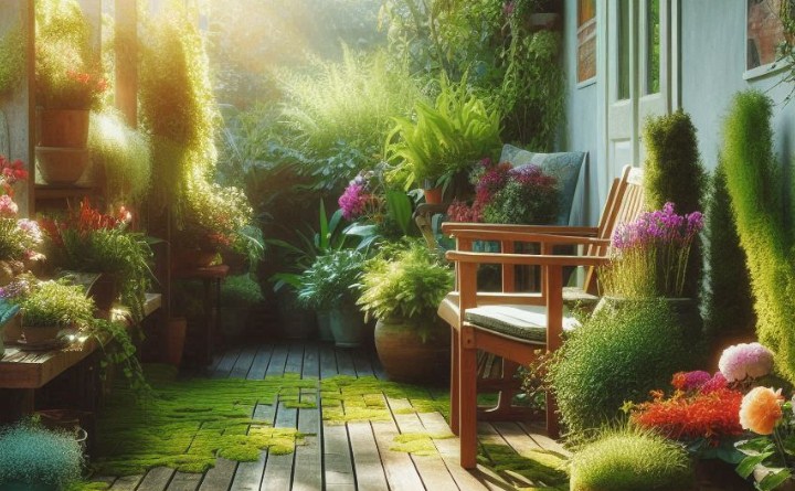 Ilustrasi Teras Rumah. (Bing)