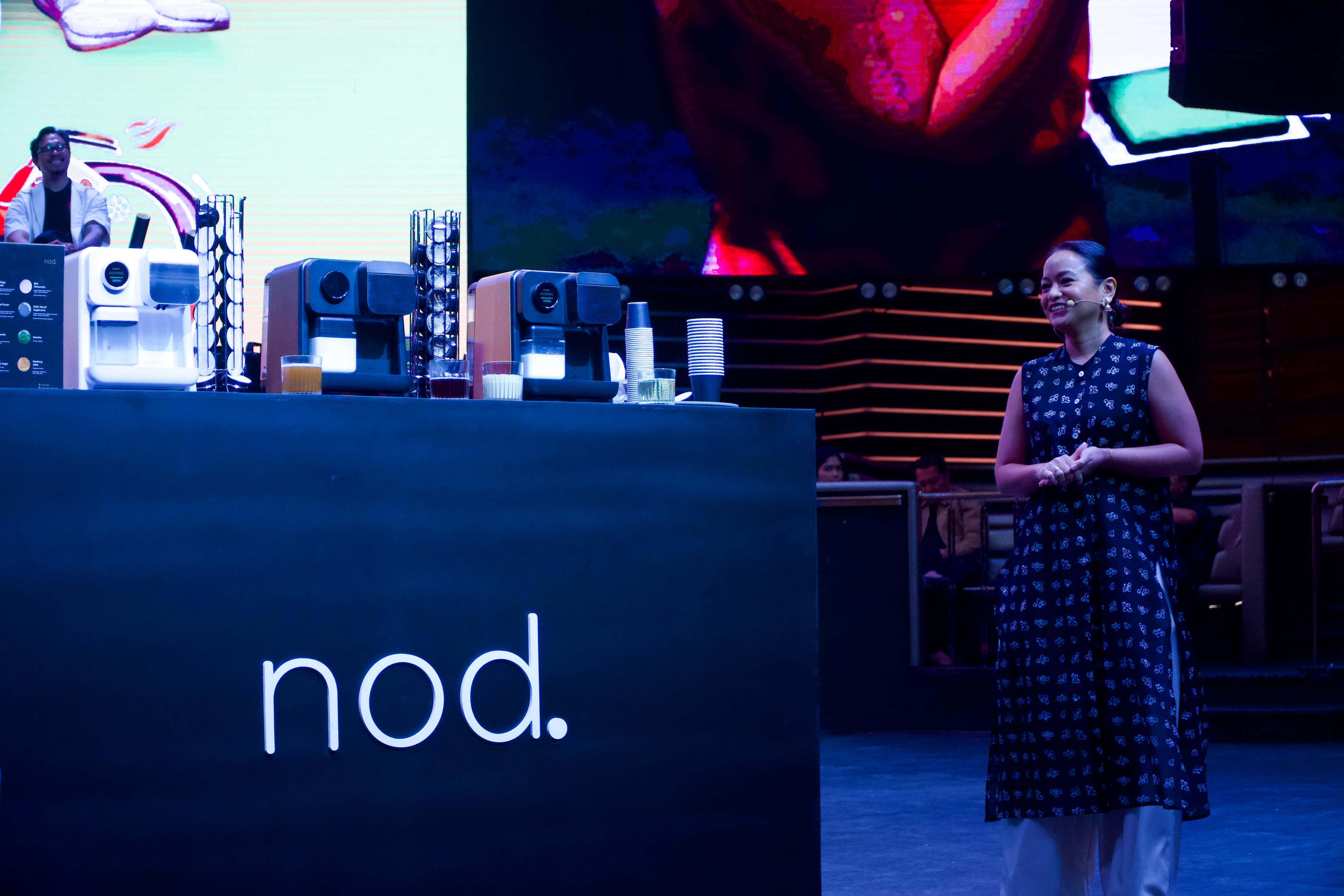 Demo produk NOD dari Tri Wahyuni Kurniaputri, Marketing Manager Jumpstart.