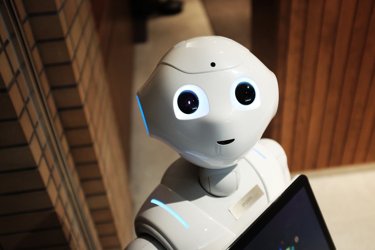 Ilustrasi robot.