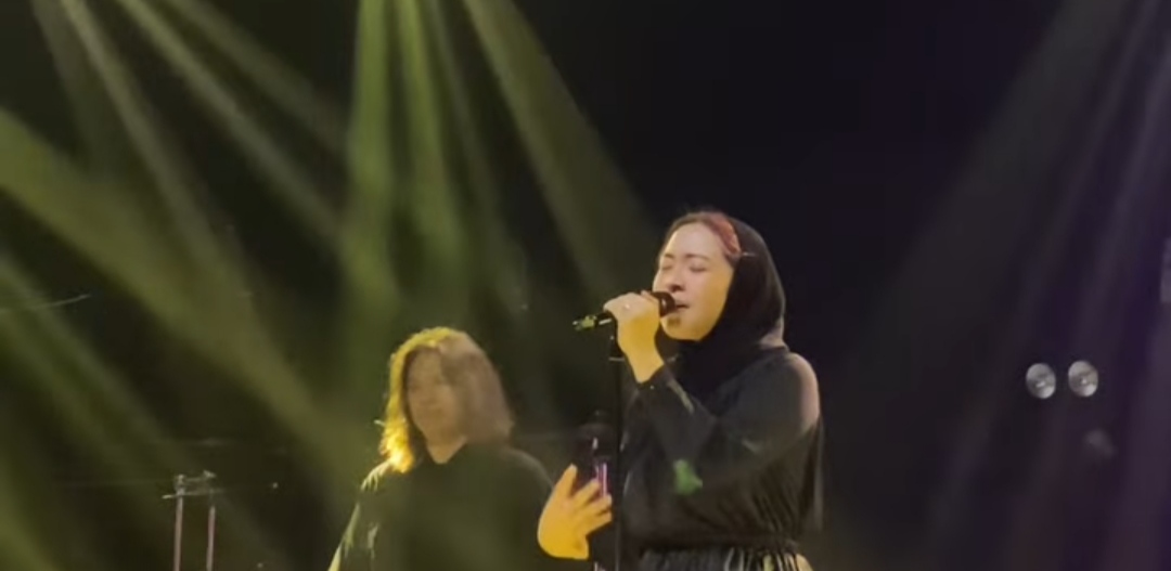 Bernadya saat tampil di Aceh