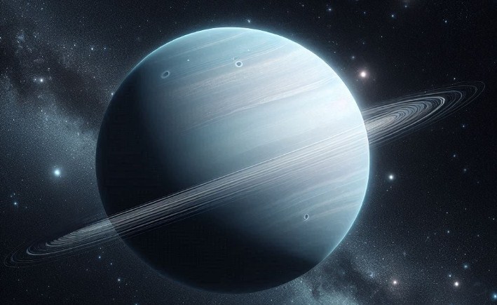 Ilustrasi Planet Uranus. (Bing)