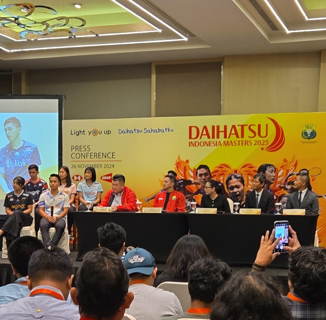Press Conference Daihatsu Indonesia Master 2025