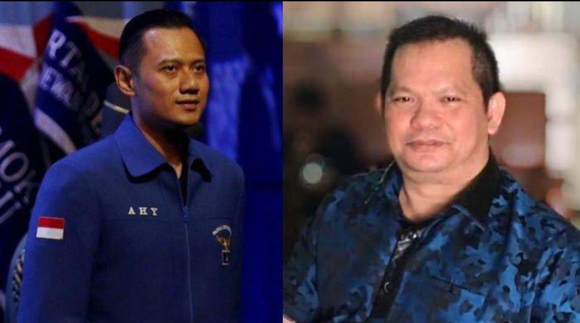 Ketua Umum DPP Agus Harimurti Yudhoyono (AHY) dan Ketua DPD PD Sulut Elly Engelbert Lasut (E2L).