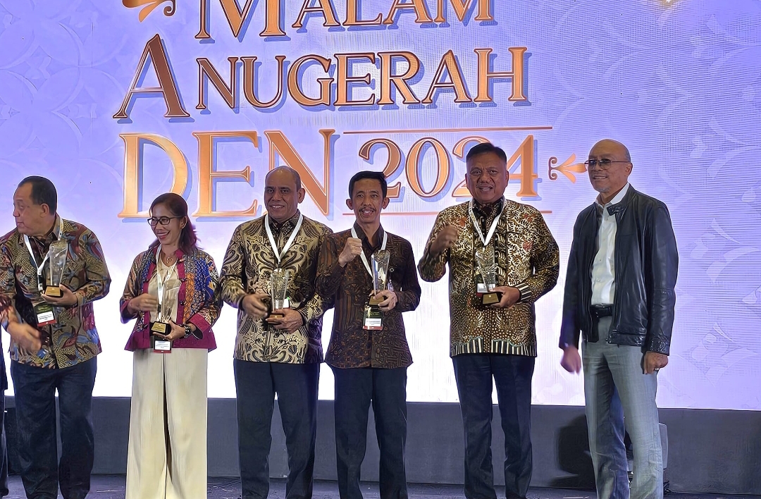 Gubernur Sulut Olly Dondokambey Kembali  Terima  Penghargaan, Terbaik Inisiatif Manajemen Konservasi Energi 2024