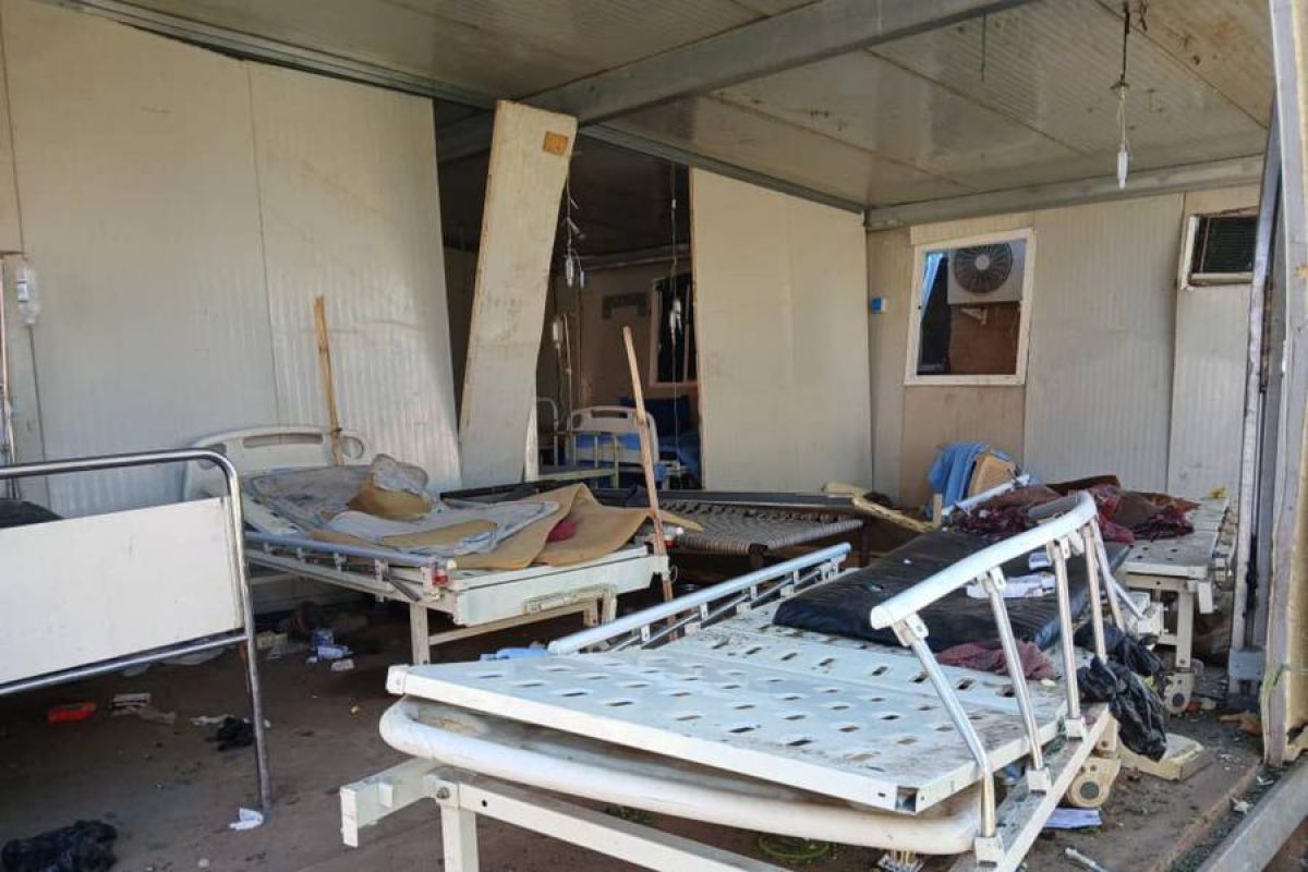 Kondisi rumah sakit di kota el-Fasher, Darfur pasca diserang