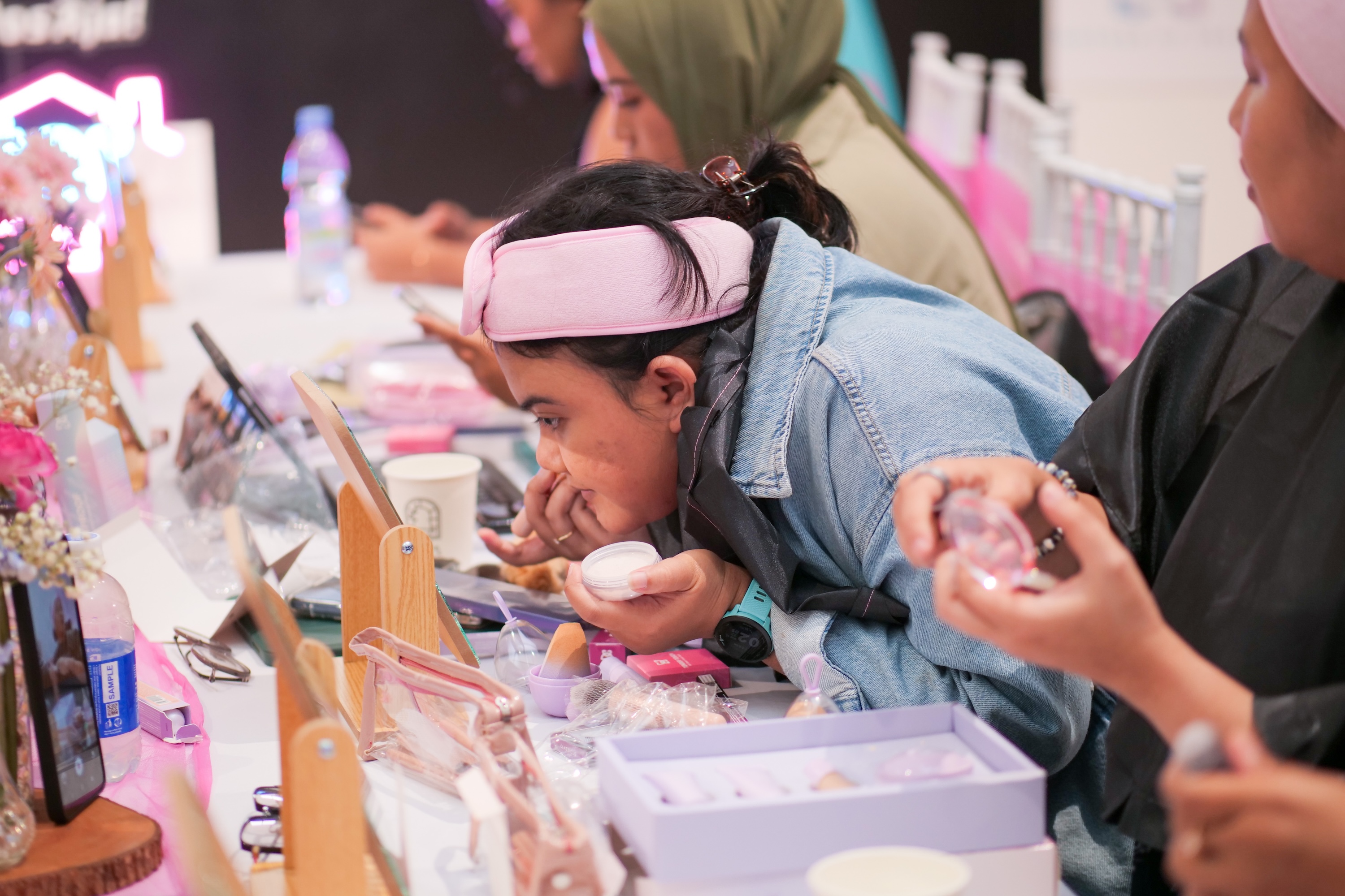 Beauty Workshop awak media bersama MOP dan Tasya Farasya