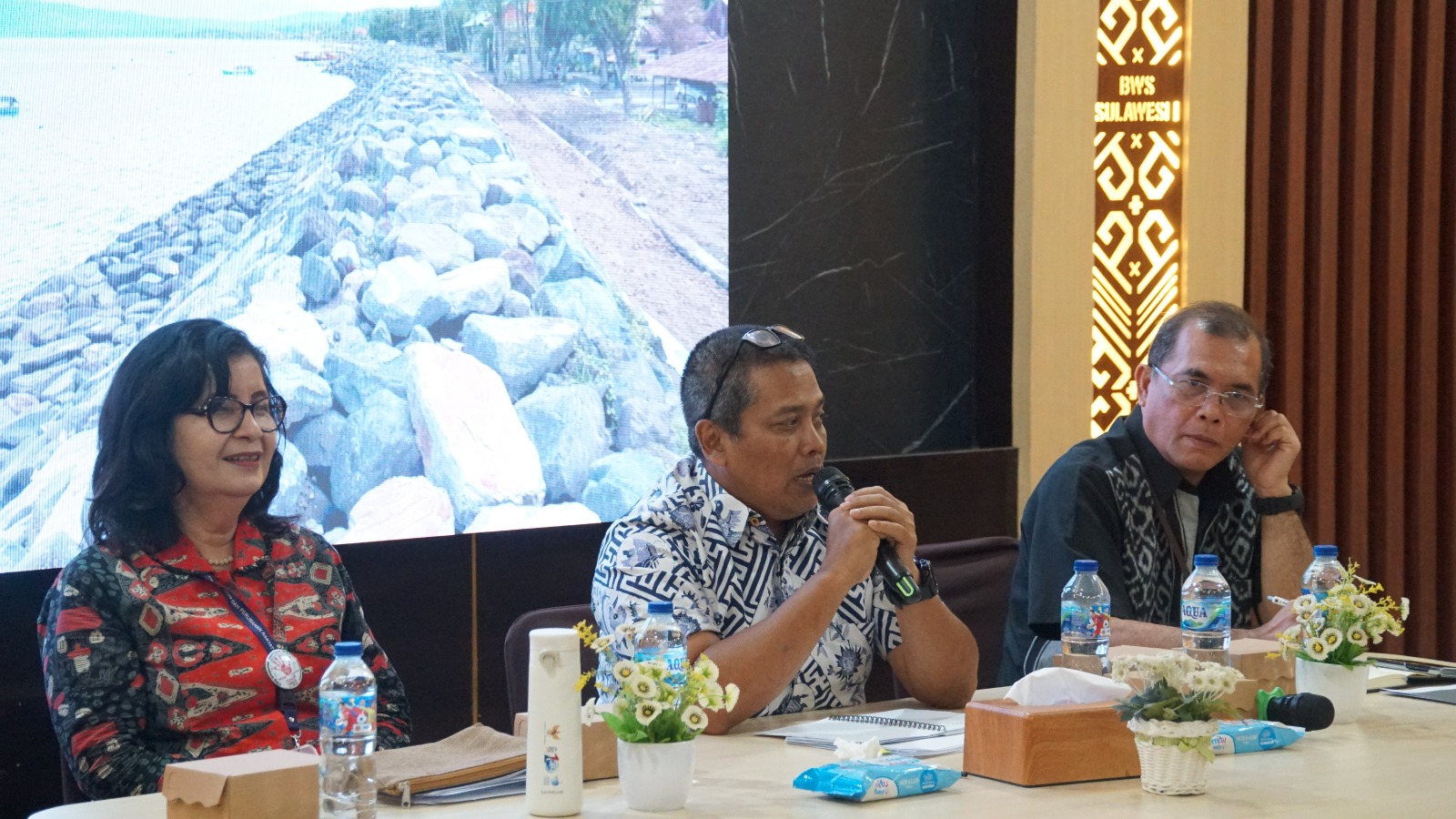 SUASANA pelaksanaan FKP oleh Balai Wilayah Sungai Sulawesi I