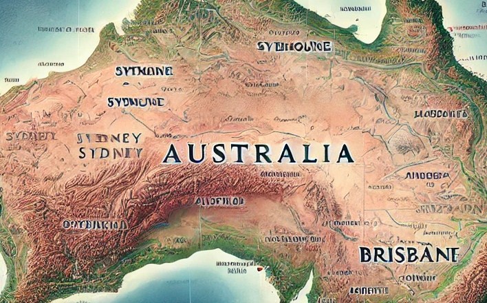 Ilustrasi Australia. (ChatGPT)
