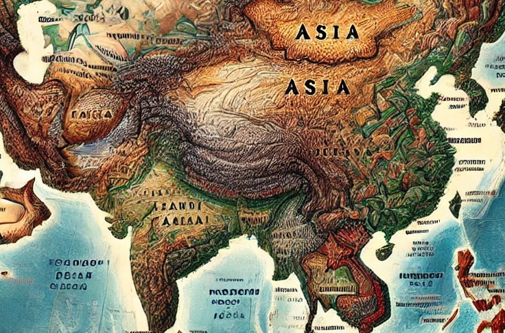 Ilustrasi Benua Asia