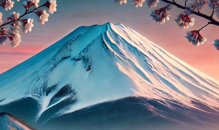 Ilustrasi Gunung Fuji. (ChatGPT)
