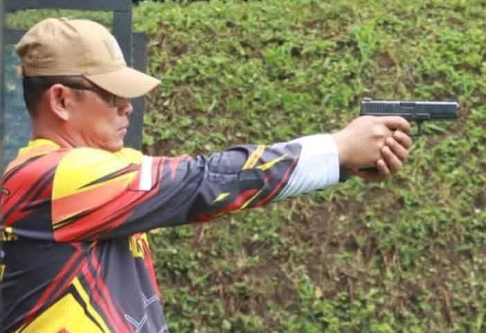 Lomba Menembak yang Pernah Digelar Tri Bhayangkara Sulut Shooting Club.