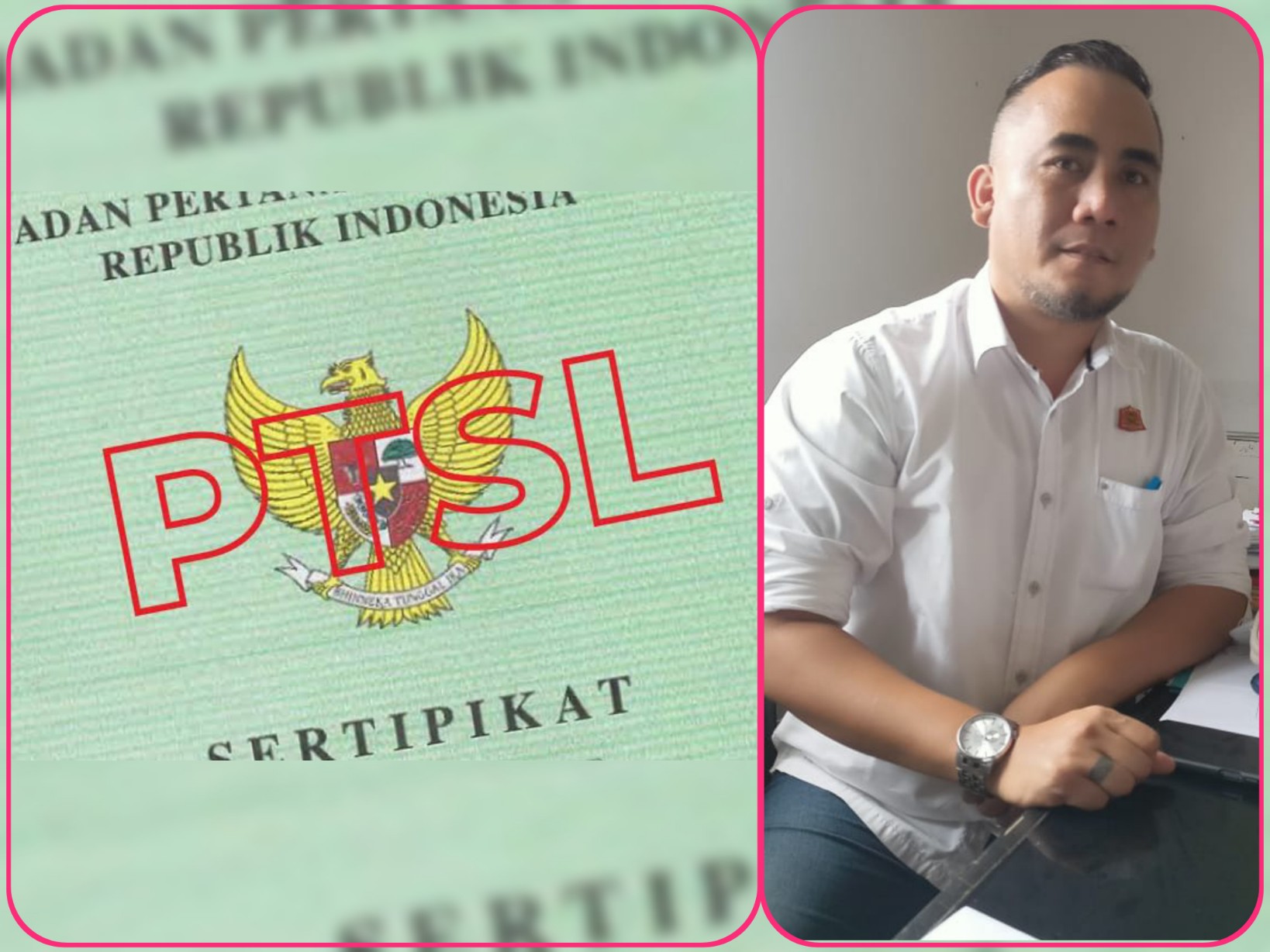 Lima kelurahan di Kota Tomohon bakal jadi sasaran proyek PTSL, insert Wenddel Maseo SH. Dok istimewa