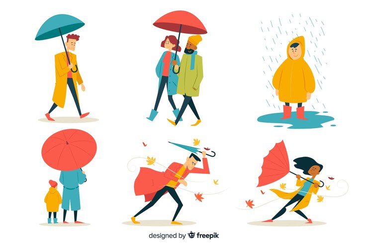 Ilustrasi Hujan