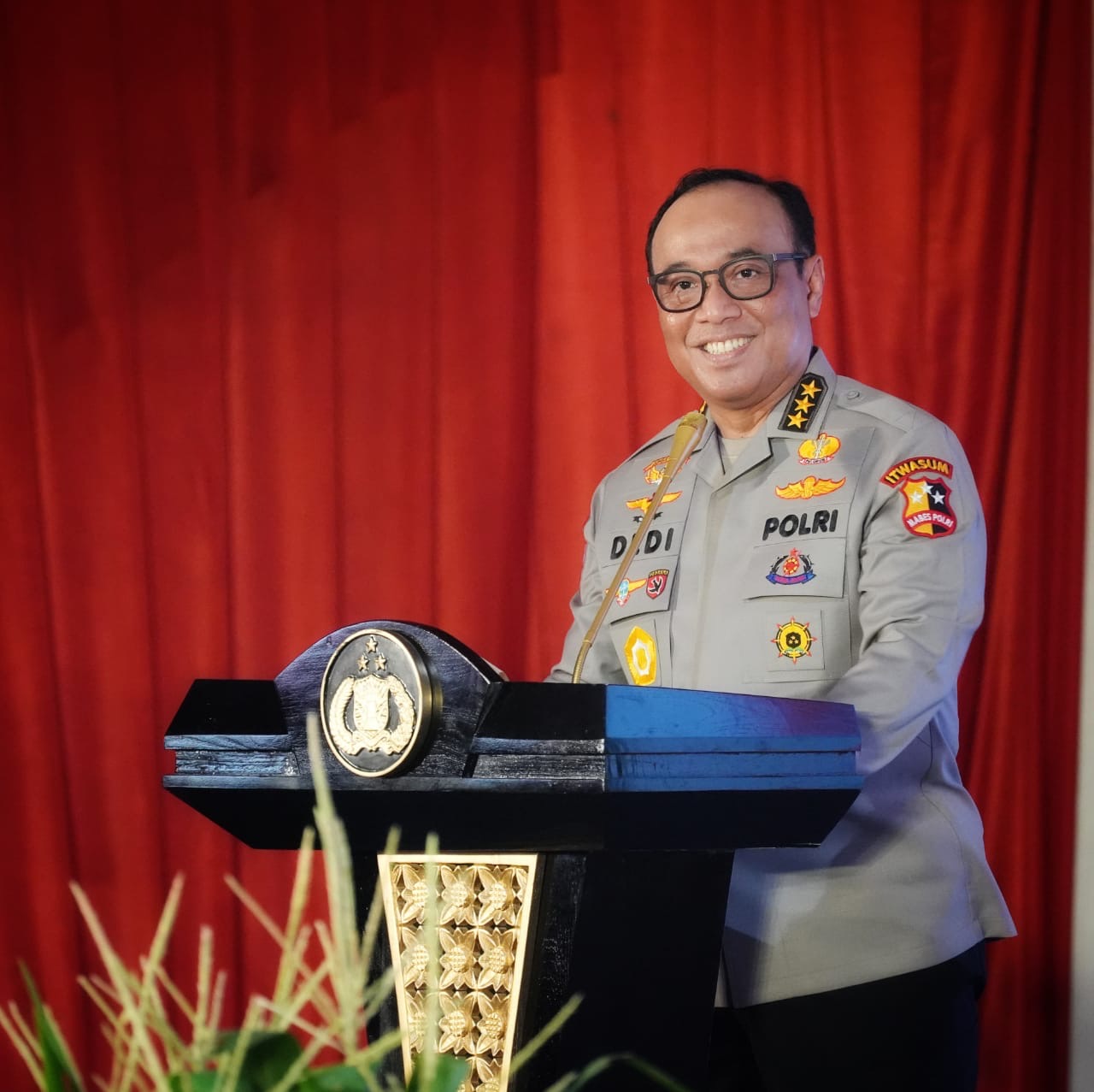 Irwasum Polri Komjen Dedi Prasetyo