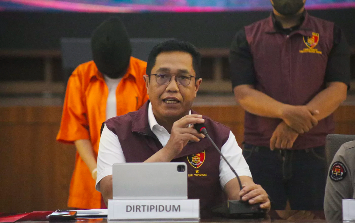 Direktur Tindak Pidana Umum (Dirtipidum) Bareskrim Polri Brigjen Pol Djuhandani Rahardjo Puro