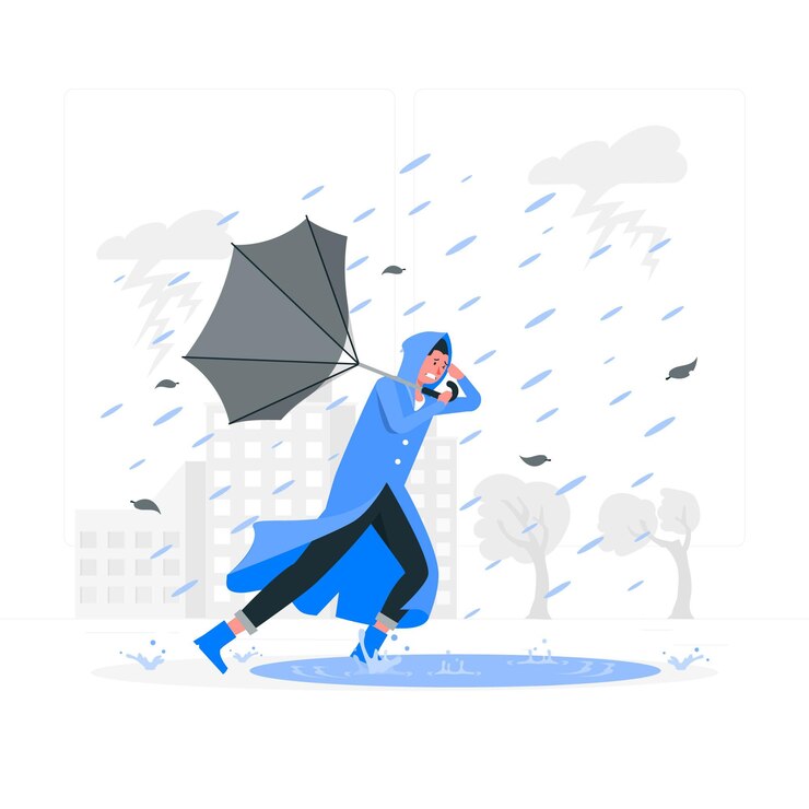 Ilustrasi Hujan
