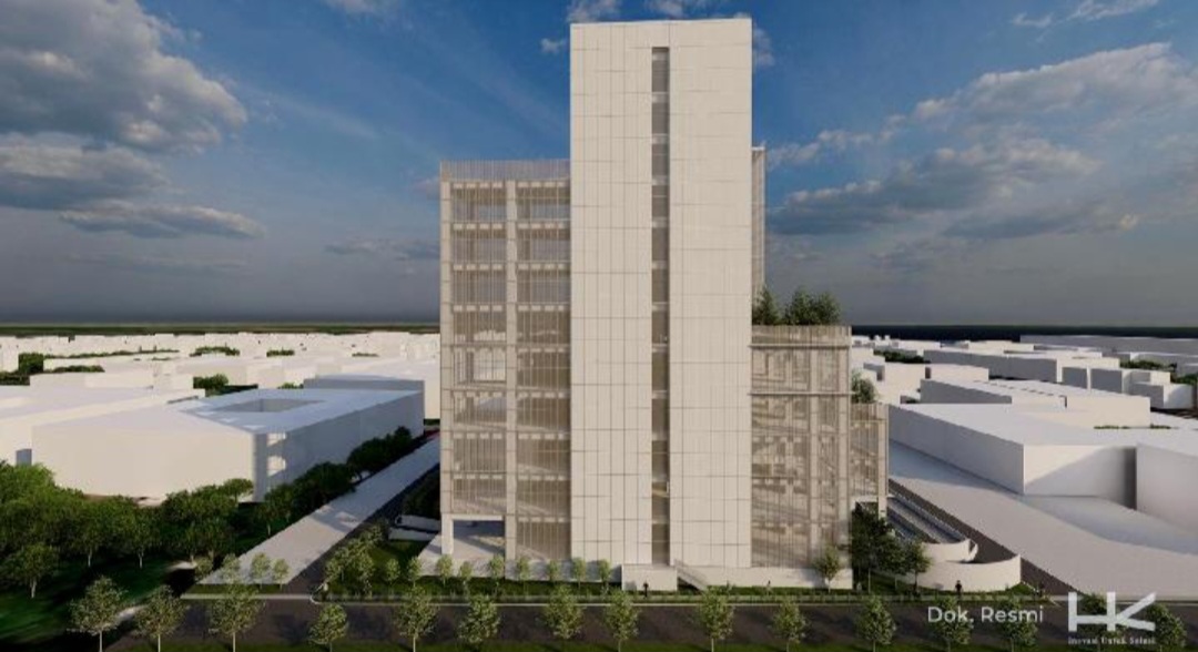 Gambar Gedung Pelayanan Kanker Terpadu Rumah Sakit Umum Pusat (RSUP) Dr Kandou Manado.